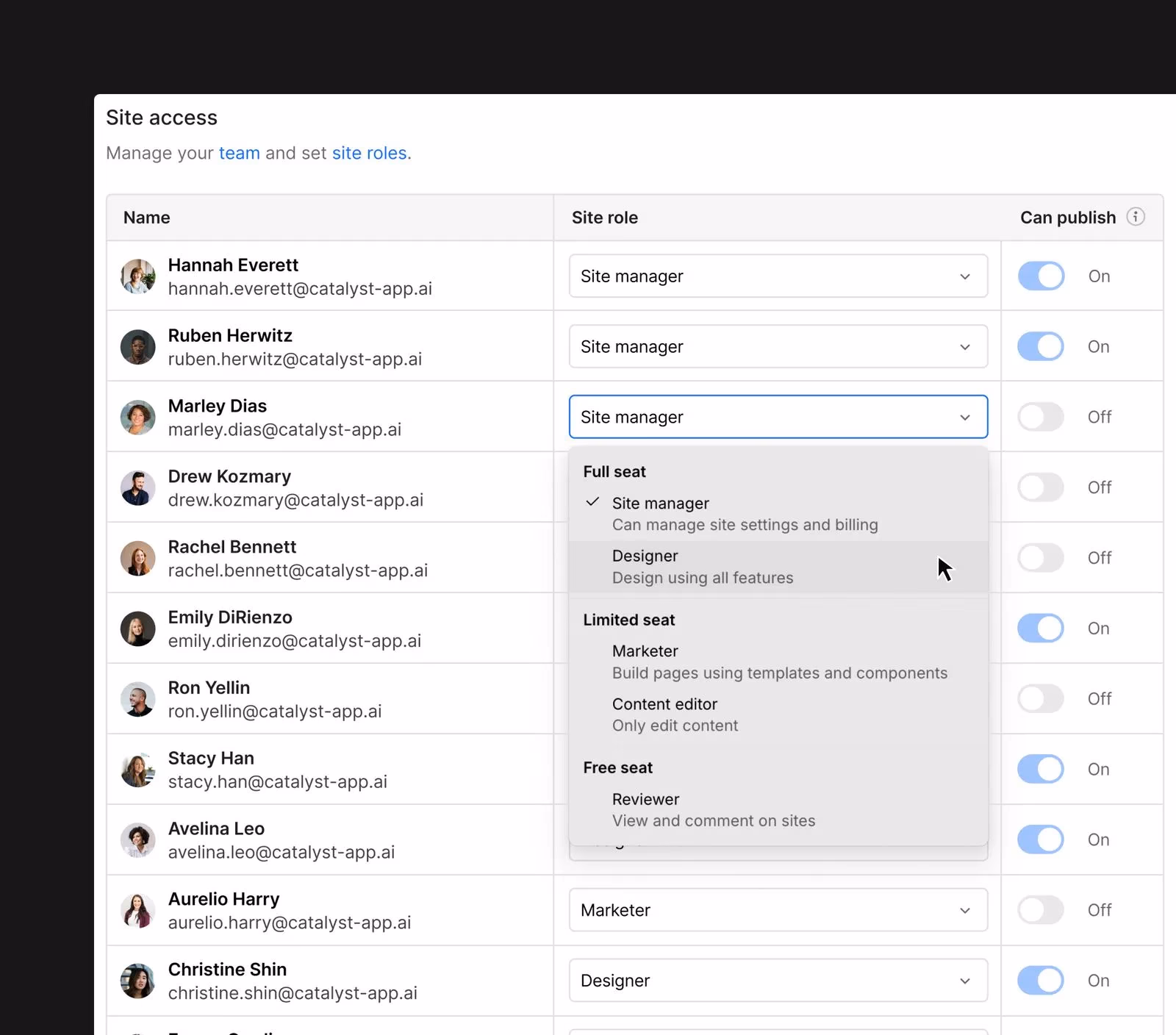 Publishing in Webflow